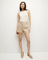 Runo Linen Short | Veronica Beard