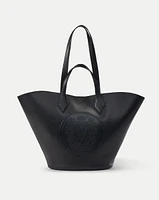 Large Crest Tote in Black | Veronica Beard