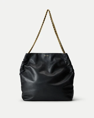 Veronica Beard Leather Slouch Bag in | Veronica Beard