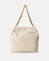 Slouch Shoulder Bag in Ivory | Veronica Beard