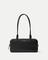 Boxy Shoulder Bag in Black | Veronica Beard