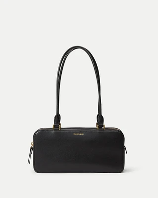 Boxy Shoulder Bag in Black | Veronica Beard