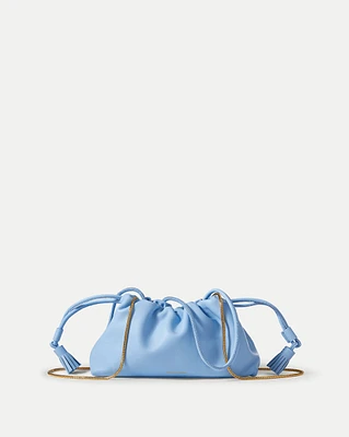 Small Veronica Beard Stash Bag in Light Blue | Veronica Beard