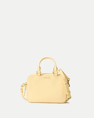 Boxy Top-Handle Bag in Chamomile | Veronica Beard