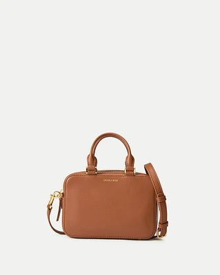 Boxy Top-Handle Bag in Hazelwood | Veronica Beard