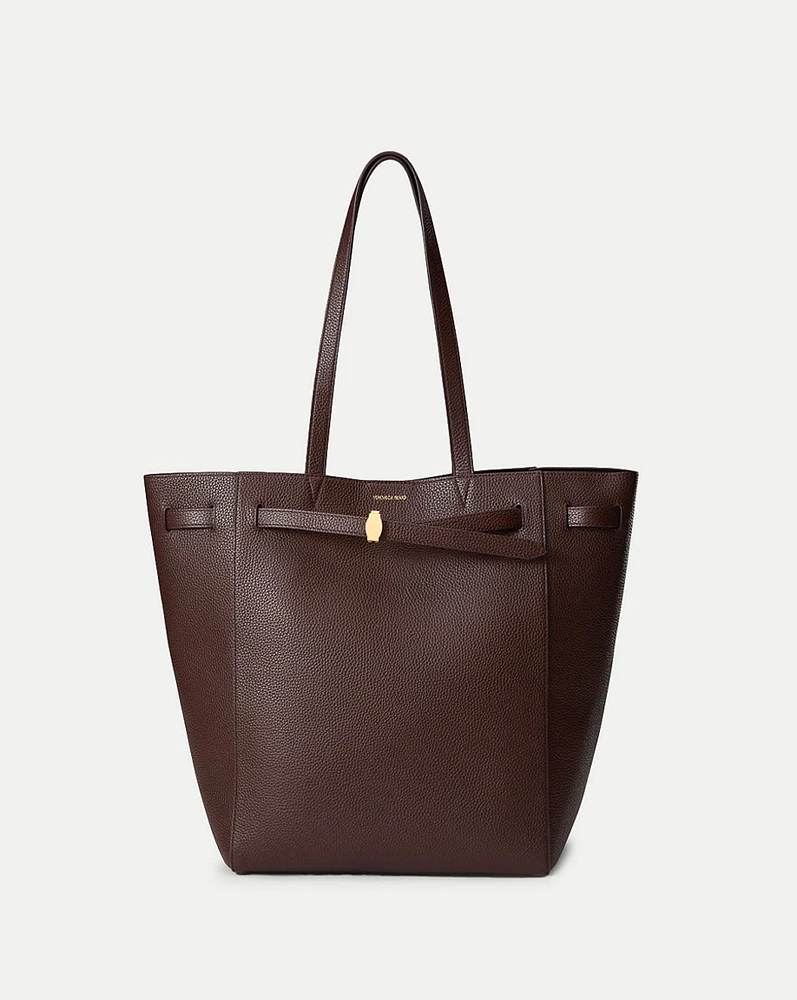 Veronica Beard Dash Tote in Dark Raisin | Veronica Beard