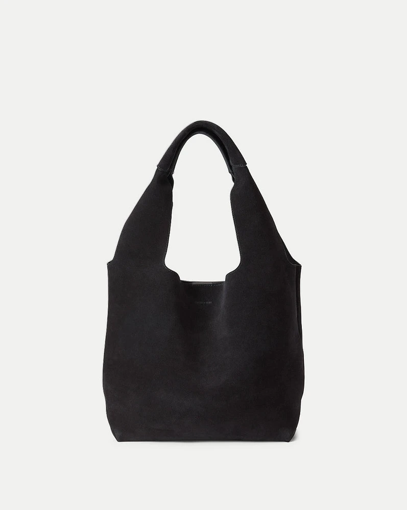 Veronica Beard Suede Sling Bag in Black | Veronica Beard