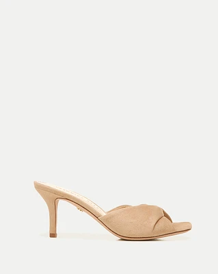 Melli Suede Sandal | Veronica Beard