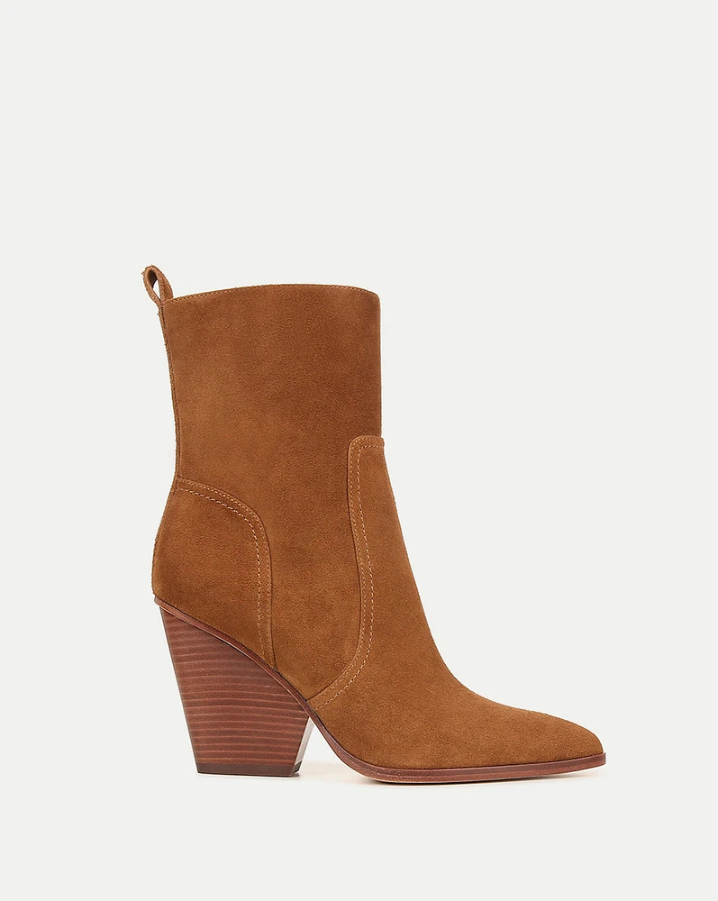 Logan Suede Bootie | Veronica Beard