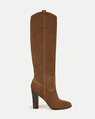 Vesper Suede Knee-High Boot | Veronica Beard