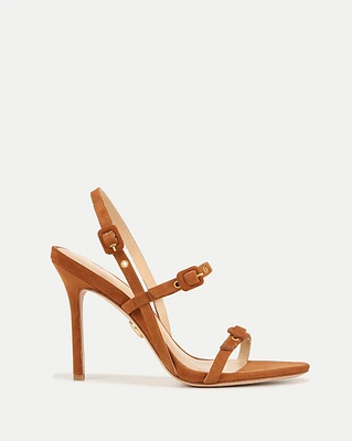 Alta Buckled Strap Suede Sandal | Veronica Beard