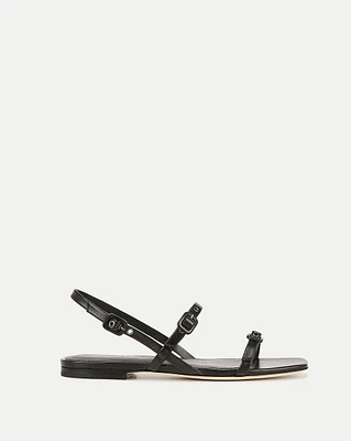 Malinda Leather Sandal | Veronica Beard