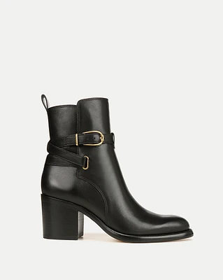 Sohelia Leather Ankle Bootie | Veronica Beard