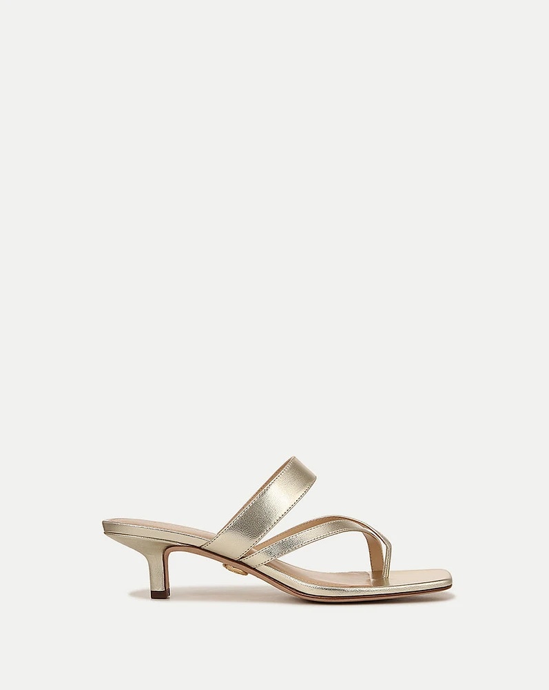 Alanis Sandal in Platinum | Veronica Beard