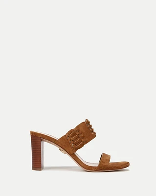 Georgie Suede Sandal | Veronica Beard