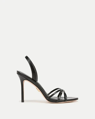 Adelle Leather Sandal | Veronica Beard