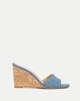 Ellen Wedge Sandal | Veronica Beard