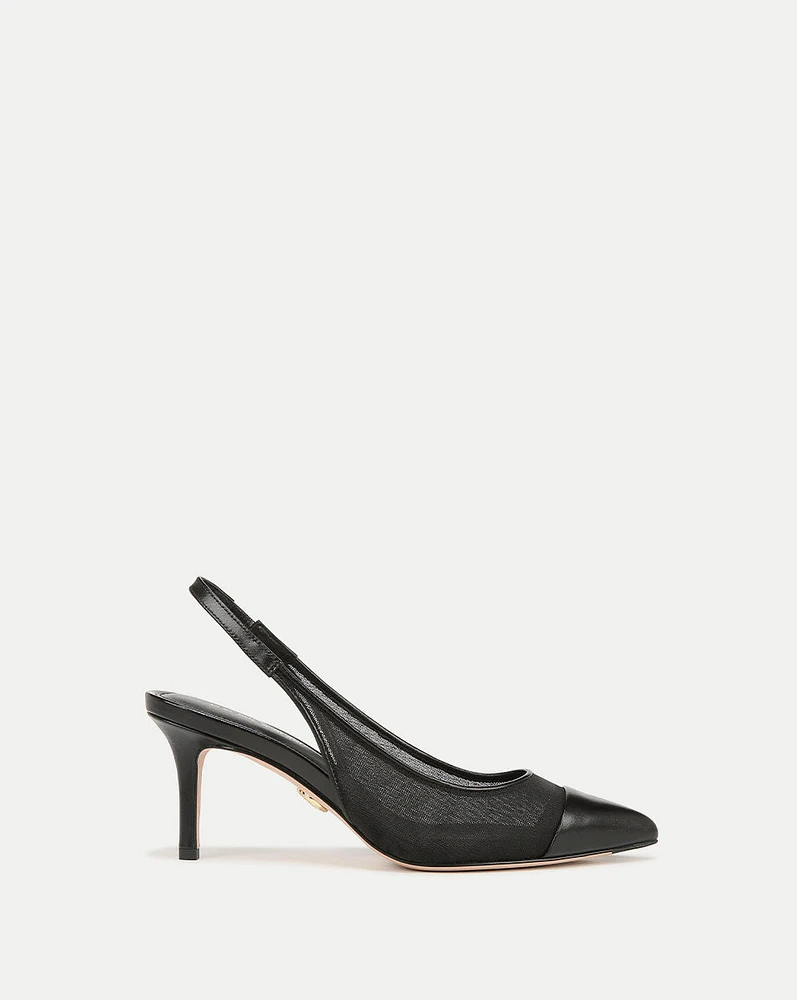 Liliana Mesh Slingback Pump| Veronica Beard