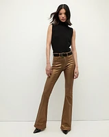 Beverly Skinny Flare Jean in Antique Brass | Veronica Beard