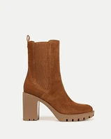 Riley Chelsea Bootie in Caramel | Veronica Beard