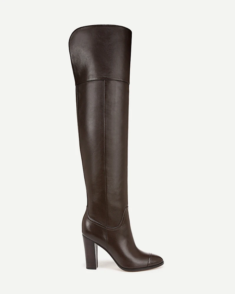 Conrad Over-The-Knee Boot in Espresso | Veronica Beard