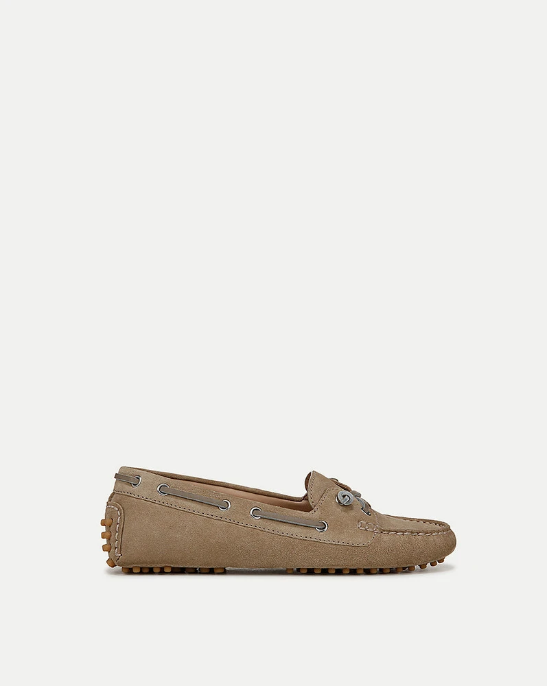 Jia Boating Loafer in Sand | Veronica Beard