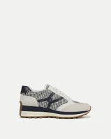 Valentina Sneaker in Navy/White | Veronica Beard