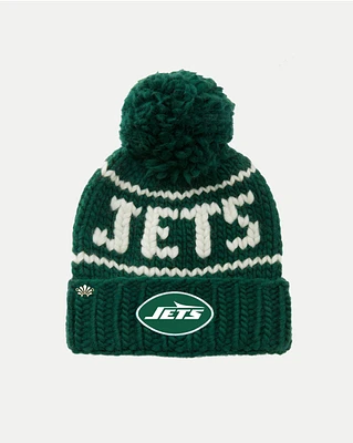 New York Jets Beanie in Gotham Green | Veronica Beard