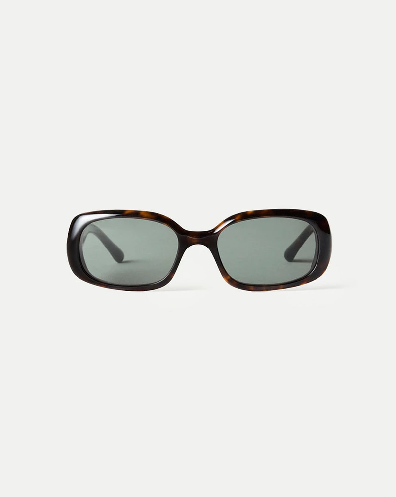 LAX Sunglasses in Brown Multi | Veronica Beard