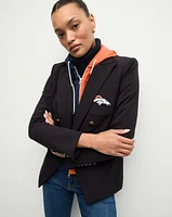 Denver Broncos Dickey Jacket in Navy/Gold | Veronica Beard