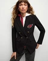 Arizona Cardinals Dickey Jacket in Black/Gold | Veronica Beard