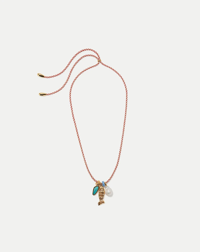 Minnow Necklace in Multi | Veronica Beard