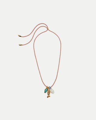 Minnow Necklace in Multi | Veronica Beard