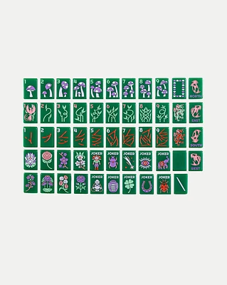 Jade Green Mahjong Tiles | The Lucky Line in Jade | Veronica Beard