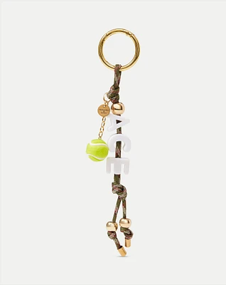 Ace Bag Charm in Green | Veronica Beard