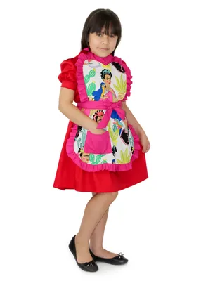 "Snack Sized" Pink Frida Apron