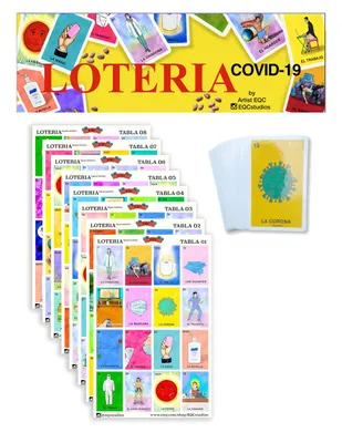 Los Dodgers Parody Loteria Prints 