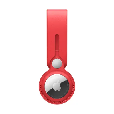 Etiqueta AirTag Apple Piel Loop (PRODUCT)RED