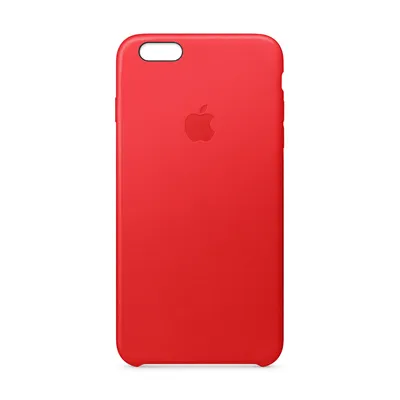 Funda Apple iPhone 6-6S Plus Piel (PRODUCT)RED