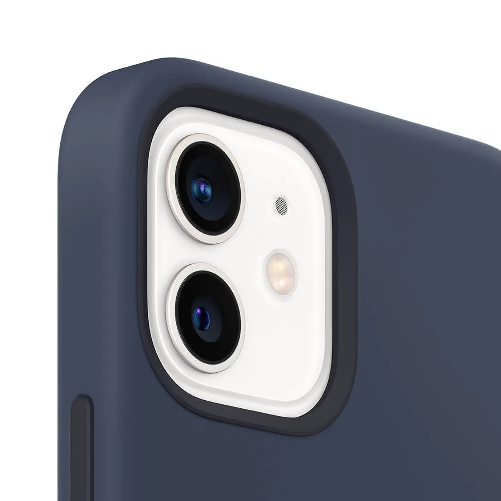 Funda de silicón con MagSafe para el iPhone 13 Pro - Azul abismo
