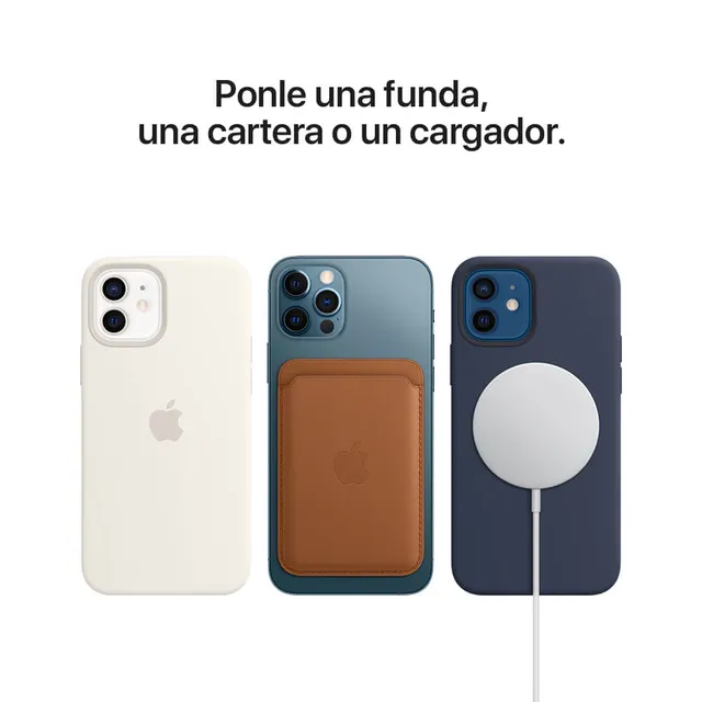 Funda De Silicona Apple Con Magsafe Para El iPhone 13 Mini Azul Oscuro Azul  Polar