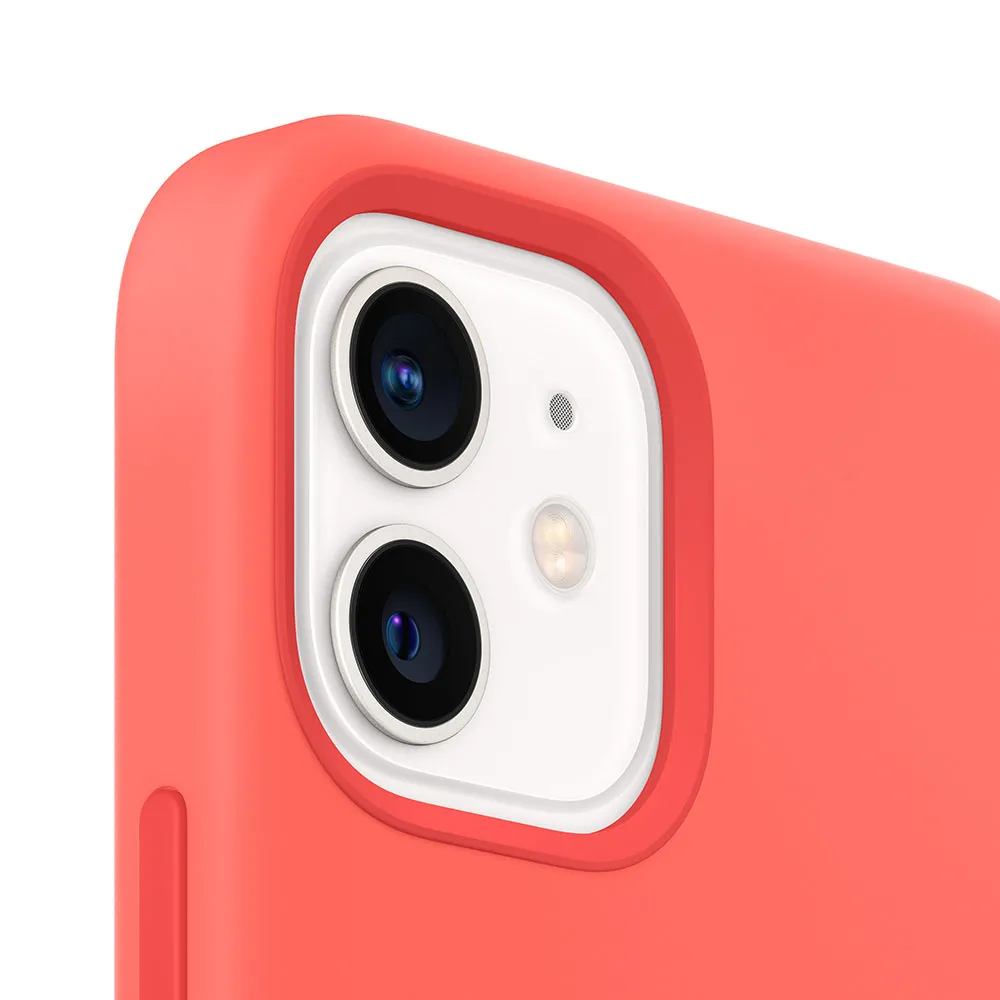 Funda de silicón con MagSafe para el iPhone 13 mini - Rosa cítrico - Apple  (MX)