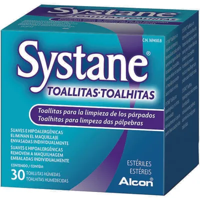 Toalhitas De Limpeza Systane