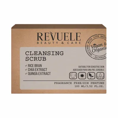 Esfoliante Suave Pele Sensível Vegan & Organic