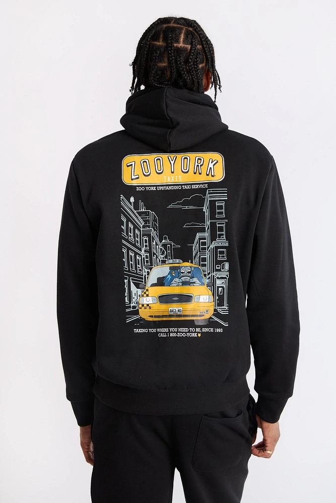 Zoo York Mens Taxis Graphic Hoodie - /