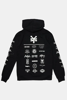 Zoo York Mens Logos Hoodie - /