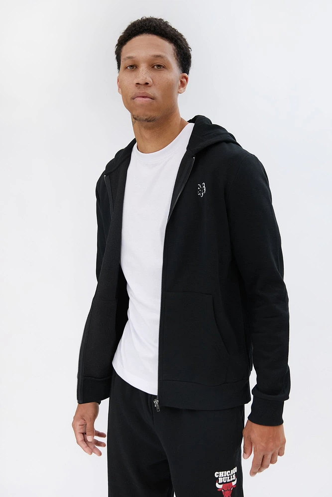 Zoo York Mens Embroidered Logo Zip-Up Hoodie - /