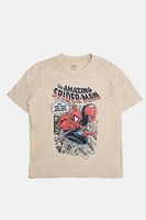 Mens The Amazing Spider-Man T-Shirt - Tan /