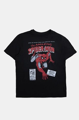 Mens Spider-Man Graphic T-Shirt - Black /