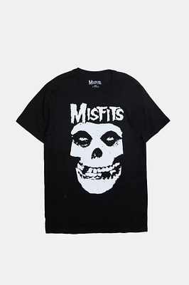 Mens Misfits Graphic T-Shirt - Black /